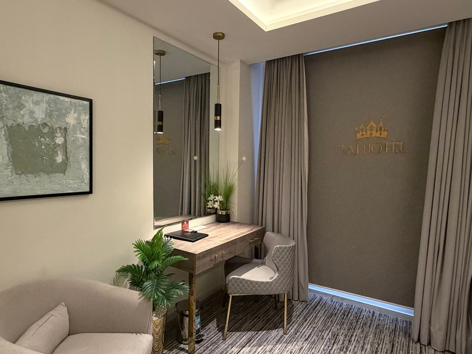 Hotel interior detail, Taj Signature Hotel Islamabad
